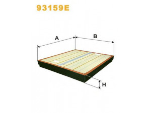 WIX FILTERS 93159E oro filtras
0030949004, 0040941104, 0040946604