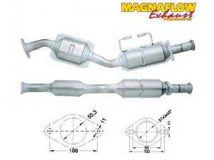 MAGNAFLOW 82548 katalizatoriaus keitiklis 
 Išmetimo sistema -> Katalizatoriaus keitiklis
6561564, 6641490