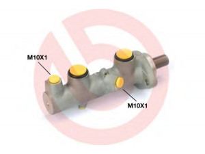 BREMBO M 83 001 pagrindinis cilindras, stabdžiai 
 Stabdžių sistema -> Pagrindinis stabdžių cilindras
4720105010, 4720105020, 010522