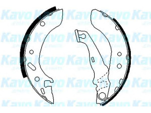 KAVO PARTS BS-5418 stabdžių trinkelių komplektas 
 Techninės priežiūros dalys -> Papildomas remontas
95AB2200AA