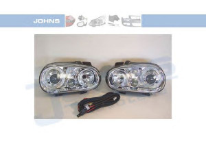 JOHNS 95 39 09-98 priekinių žibintų komplektas 
 Kėbulas -> Priekinis žibintas/dalys -> Priekinis žibintas/įterp.
