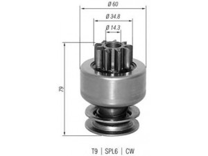 MAGNETI MARELLI 940113020443 krumpliaratis, starteris