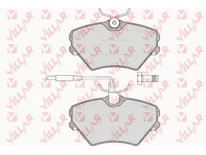 VILLAR 626.0469 stabdžių trinkelių rinkinys, diskinis stabdys 
 Techninės priežiūros dalys -> Papildomas remontas
7701203967, 7701204670