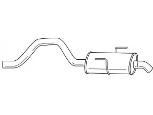 AKS DASIS SG50698 galinis duslintuvas