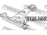 FEBEST 0120-N60 atramos/vairo trauklė 
 Ašies montavimas/vairavimo mechanizmas/ratai -> Sujungimai -> Atramos/vairo trauklė
48068-29235, 48069-49065