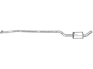 AKS DASIS SG25466 vidurinis duslintuvas
