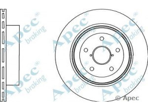 APEC braking DSK2895 stabdžių diskas 
 Stabdžių sistema -> Diskinis stabdys -> Stabdžių diskas
26700FE050