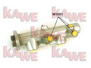 KAWE B1538 pagrindinis cilindras, stabdžiai 
 Stabdžių sistema -> Pagrindinis stabdžių cilindras
6151045, 6151049, 86VB2A032CA, 86VB2A032GA