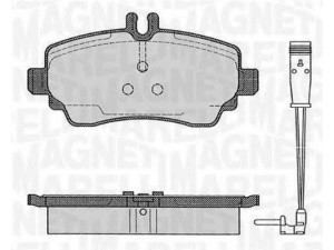 MAGNETI MARELLI 363916060517 stabdžių trinkelių rinkinys, diskinis stabdys 
 Techninės priežiūros dalys -> Papildomas remontas
A4144200220