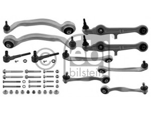 FEBI BILSTEIN 39402 jungčių komplektas, rato pakaba 
 Ašies montavimas/vairavimo mechanizmas/ratai -> Valdymo svirtis/pasukamosios svirties sujungimas -> Vairo trauklės (valdymo svirtis, išilginis balansyras, diago
8E0 407 151 R, 8E0 407 151 R S2