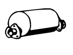 WALKER 13150 vidurinis duslintuvas 
 Išmetimo sistema -> Duslintuvas
NTC1665