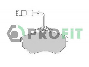 PROFIT 5000-0954 stabdžių trinkelių rinkinys, diskinis stabdys 
 Techninės priežiūros dalys -> Papildomas remontas
357698151F, 443398151F, 443698151F