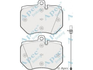 APEC braking PAD1833 stabdžių trinkelių rinkinys, diskinis stabdys 
 Techninės priežiūros dalys -> Papildomas remontas
4L0698151B