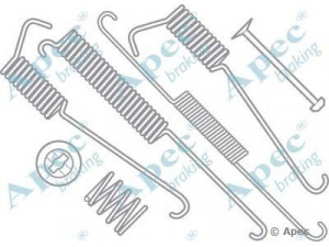 APEC braking KIT607 priedų komplektas, stabdžių trinkelės 
 Stabdžių sistema -> Būgninis stabdys -> Dalys/priedai