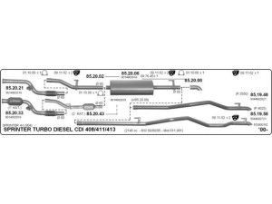 IMASAF 553000162 išmetimo sistema 
 Išmetimo sistema -> Išmetimo sistema, visa