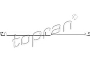 TOPRAN 721 282 dujinė spyruoklė, bagažinė 
 Priedai -> Bagažinė/pakrovimo skyrius
8731 C5