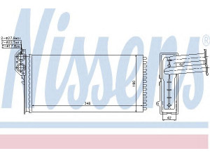 NISSENS 73941 šilumokaitis, salono šildymas 
 Šildymas / vėdinimas -> Šilumokaitis
002 835 89 01, 2D0.819.031, 002 835 89 01