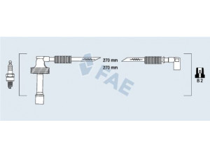 FAE 85481 uždegimo laido komplektas 
 Kibirkšties / kaitinamasis uždegimas -> Uždegimo laidai/jungtys
1275603