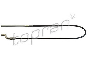 TOPRAN 114 335 trosas, stovėjimo stabdys 
 Stabdžių sistema -> Valdymo svirtys/trosai
1 013 482, 7 201 798, 7 291 998