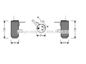 AVA QUALITY COOLING AUD160 džiovintuvas, oro kondicionierius 
 Oro kondicionavimas -> Džiovintuvas
JRJ100670, JRJ100710, JRJ000070