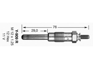 NGK 4602 kaitinimo žvakė 
 Kibirkšties / kaitinamasis uždegimas -> Kaitinimo kaištis
60507123, 60507123, 60507123, 60 50 71 23