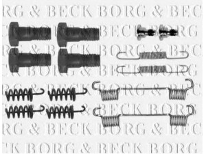 BORG & BECK BBK6237 priedų komplektas, diskinių stabdžių trinkelės 
 Stabdžių sistema -> Diskinis stabdys -> Stabdžių dalys/priedai