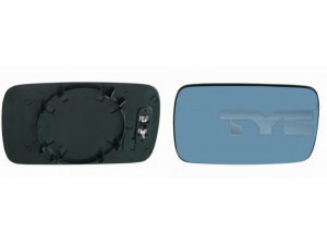 TYC 303-0063-1 veidrodėlio stiklas, išorinis veidrodėlis 
 Kėbulas -> Keleivių kabina -> Veidrodėlis