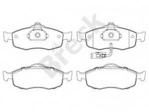 BRECK 23071 00 701 10 stabdžių trinkelių rinkinys, diskinis stabdys 
 Techninės priežiūros dalys -> Papildomas remontas
1022079, 1073732, 1079348, 1095202