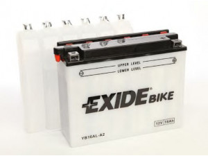 EXIDE YB16AL-A2 starterio akumuliatorius; starterio akumuliatorius 
 Elektros įranga -> Akumuliatorius