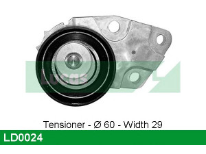 LUCAS ENGINE DRIVE LD0024 įtempiklio skriemulys, paskirstymo diržas
25183772, 5094008601, 96350550
