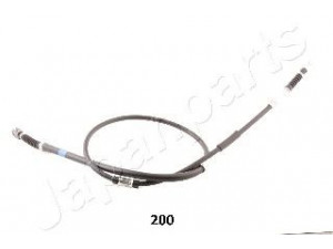 JAPANPARTS BC-200 trosas, stovėjimo stabdys 
 Stabdžių sistema -> Valdymo svirtys/trosai
46420-12390, 46420-12470