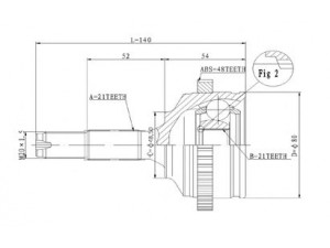 STATIM C.277 jungčių komplektas, kardaninis velenas 
 Ratų pavara -> Sujungimai/komplektas
3272.CS, 3273.CS