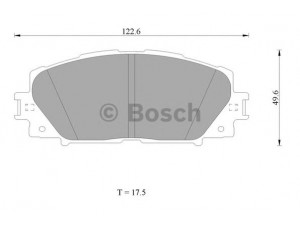 BOSCH 0 986 AB1 423 stabdžių trinkelių rinkinys, diskinis stabdys 
 Techninės priežiūros dalys -> Papildomas remontas
04465 42160, 04465 52260, 04465 52320