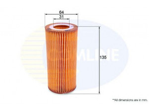 COMLINE EOF215 alyvos filtras 
 Filtrai -> Alyvos filtras
2751800009, 2751840025