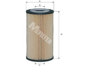 MFILTER TE 601 alyvos filtras 
 Techninės priežiūros dalys -> Techninės priežiūros intervalai
05086301 AA, 5086301AA, 001 184 94 25