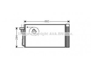 AVA QUALITY COOLING BWA5273D kondensatorius, oro kondicionierius 
 Oro kondicionavimas -> Kondensatorius
64508381362, 64509122827