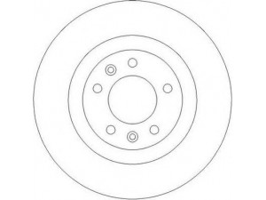 JURID 562253JC stabdžių diskas 
 Stabdžių sistema -> Diskinis stabdys -> Stabdžių diskas