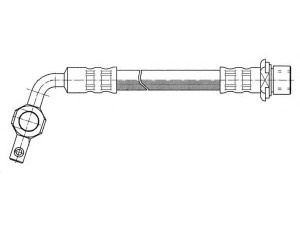 KAWE 511426 stabdžių žarnelė