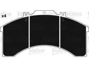VALEO 882232 stabdžių trinkelių rinkinys, diskinis stabdys 
 Techninės priežiūros dalys -> Papildomas remontas
1906191, 1906459, 2992479