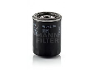 MANN-FILTER W 713/36 alyvos filtras 
 Techninės priežiūros dalys -> Techninės priežiūros intervalai
1449 182, WE01-14302, WLY4-14-302 TT