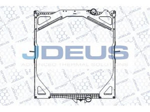JDEUS 131M08A radiatorius, variklio aušinimas 
 Aušinimo sistema -> Radiatorius/alyvos aušintuvas -> Radiatorius/dalys
1676435, 1676635, 8112961, 8149683