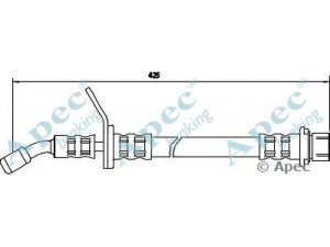 APEC braking HOS3553 stabdžių žarnelė
9008094161