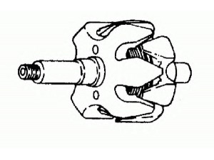 DELCO REMY 10467263 rotorius, kintamosios srovės generatorius