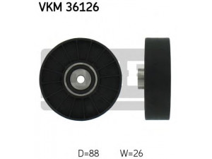 SKF VKM 36126 kreipiantysis skriemulys, V formos rumbuotas diržas 
 Diržinė pavara -> V formos rumbuotas diržas/komplektas -> Laisvasis/kreipiamasis skriemulys
9135565