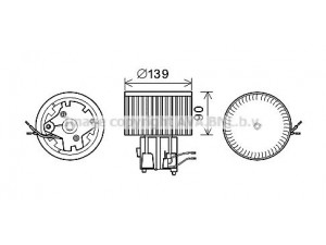 PRASCO FT8441 elektrovariklis, vidinis pūtiklis 
 Šildymas / vėdinimas -> Orpūtė/dalys
7078734, 7082382