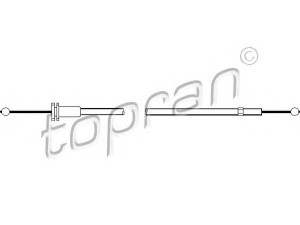 TOPRAN 108 361 gaubto trosas 
 Kėbulas -> Liukai/stogai/durys/stoglangis/sulankstomas stogas -> Gaubtas/dalys/garso izoliacinė medžiaga
1J1 823 531B
