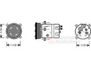 VAN WEZEL 0100K071 kompresorius, oro kondicionierius 
 Oro kondicionavimas -> Kompresorius/dalys
07767200, 5110395, 7767200