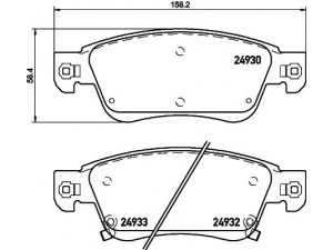 HELLA PAGID 8DB 355 020-061 stabdžių trinkelių rinkinys, diskinis stabdys 
 Techninės priežiūros dalys -> Papildomas remontas
D1060JK000, D1060JK00B