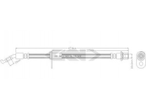 SPIDAN 338535 stabdžių žarnelė 
 Stabdžių sistema -> Stabdžių žarnelės
9004922168, 9004922168000