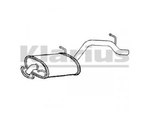 KLARIUS SZ110M galinis duslintuvas 
 Išmetimo sistema -> Duslintuvas
1430080G00